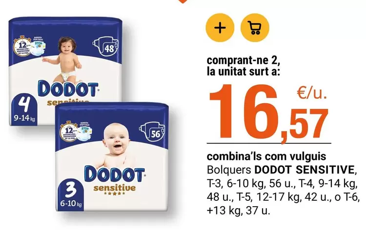 Dodot - Bolquers Sensitive