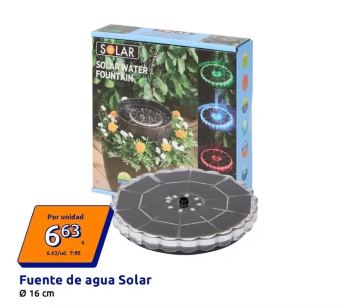Solar - Fuente De Agua