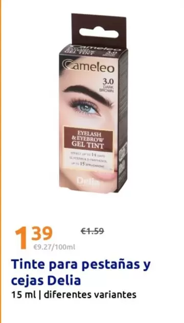 Delia - Tinte Para Pestanas Y Cejas 