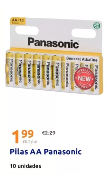 Panasonic - Pilas AA