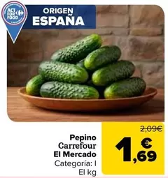 Carrefour El Mercado - Pepino 