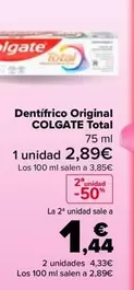 Colgate - Dentífrico Original Total
