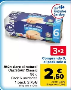 Carrefour Classic - Atún Claro Al Natural 