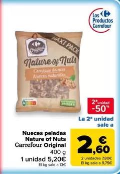 Carrefour Original - Nueces Peladas Nature Of Nuts 