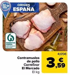 Carrefour El Mercado - Contramuslos De Pollo
