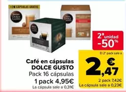 Dolce Gusto - Cafe En Capsulas