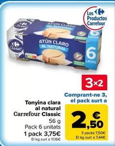 Carrefour Classic - Tonyina Clara Al Natural
