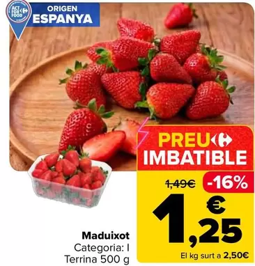 Carrefour - Maduixot