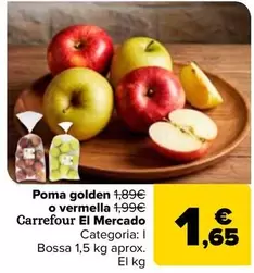 Carrefour El Mercado - Poma Golden O Vermella 