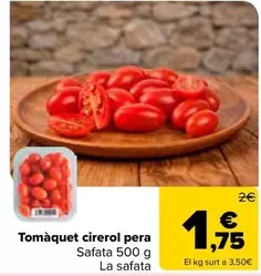 Tomàquet Cirerol Pera