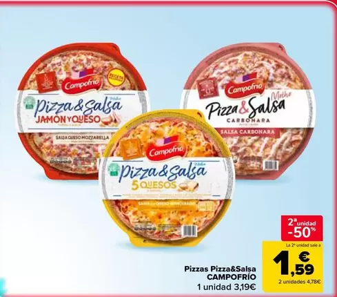 Campofrío - Pizzas Pizza&salsa