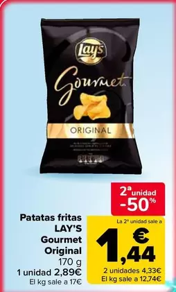 Lay's - Patatas Fritas Gourmet Original