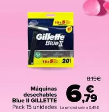 Gillette - Maquinas Desechables Blue Ii