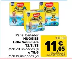 Huggies - Pañal Banador T2, T3 O T5/6