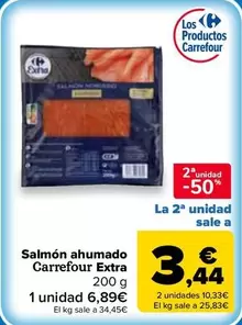 carrefour - Salmon Ahumado Extra
