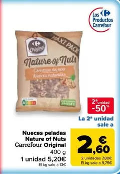 carrefour - Nueces Peladas Nature Of Nuts Original