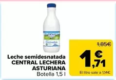 Central Lechera Asturiana - Leche Semidesnatada