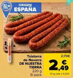 de Nuestra Tierra - Txistorra De Navarra