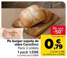 carrefour - Pa Burger Xapata De Vitre