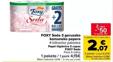 Foxy - Seda 3 Geruzako Komuneko Papera