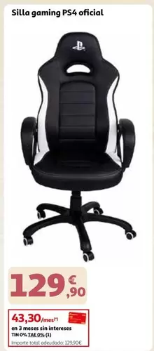 Sony - Silla Gaming Ps4 Oficial