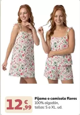 Pijama O Camisola Flores