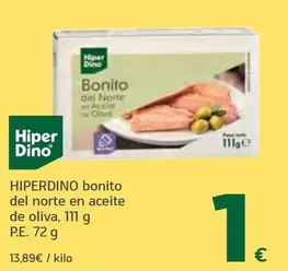 Hiperdino - Bonito Del Norte En Aceite De Oliva