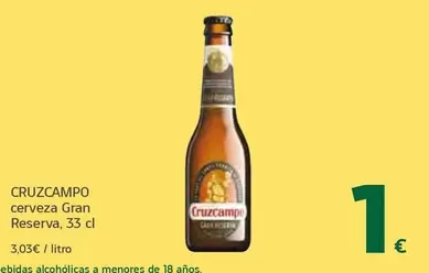 Cruzcampo - Cerveza Gran Reserva