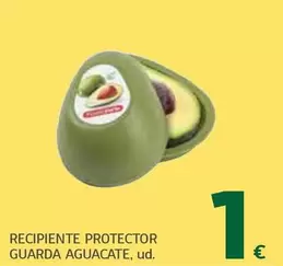 Recipiente Protector Guarda Aguacate