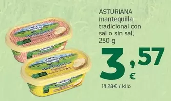 Asturiana - Mantequilla Tradicional Con Sal O Sin Sal