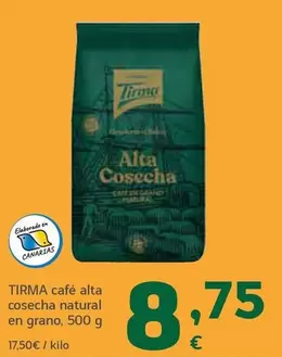 Tirma - Cafe Alta Cosecha Natural En Grano