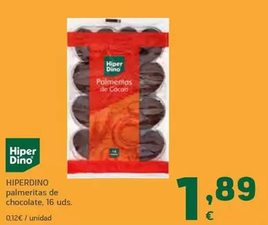 Hiperdino - Palmeritas De Chocolate