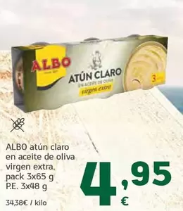 Albo - Atún Claro En Aceite De Oliva Virgen Extra