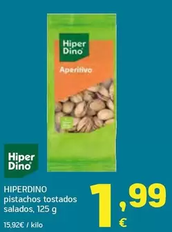 Hiperdino - Pistachos Tostados Salados