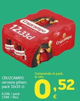 Cruzcampo - Cerveza Pilsen