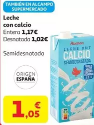 L. SEMIDESNATADA CALCIO AUCHAN 1 L
