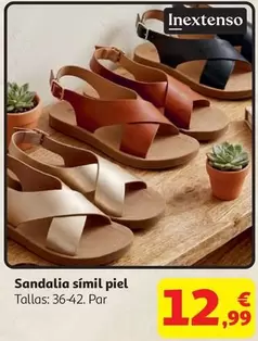 Inextenso - Sandalia Símil Piel