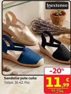 Inextenso - Sandalia Yute Cuna