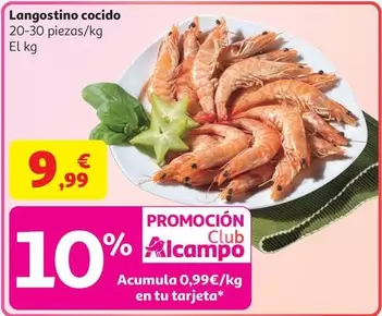 alcampo - Langostino Cocido