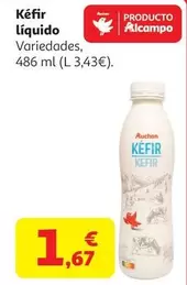 Auchan - Kefir Líquido