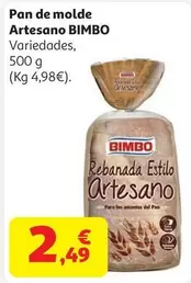 Bimbo - Pan De Molde Artesano
