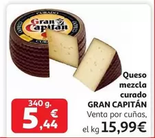 Gran Capitán - Queso Mezcla Curado