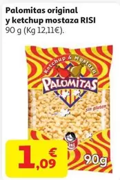 Risi - Palomitas Original y Ketchup mostaza