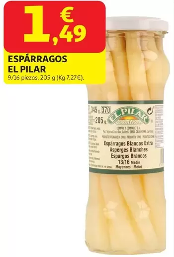 el pilar - Esparragos