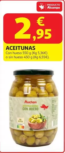 Auchan - Aceitunas
