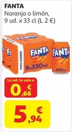 fanta - Naranja O Limón