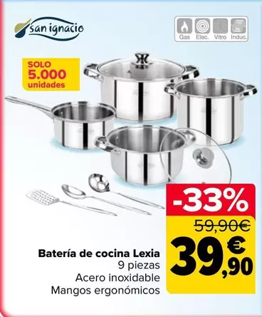 San Ignacio - Bateria De Cocina Lexia