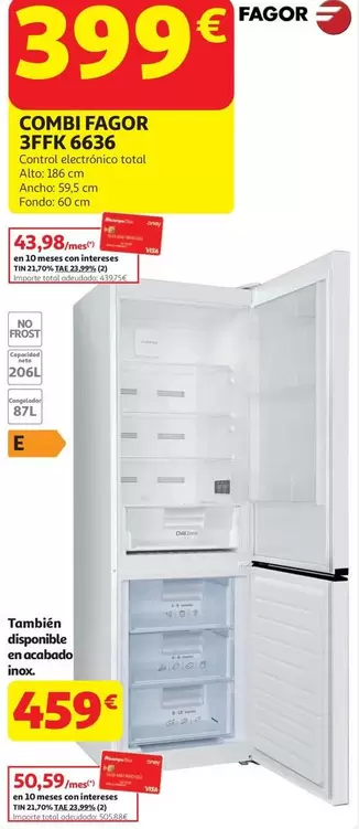 Fagor - Combi 3FFK 6636