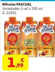 BIFRUTAS PARAISO ORIGINAL PASCUAL 3X330 ML