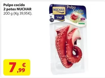 Nuchar - Pulpo Cocido 2 Patas